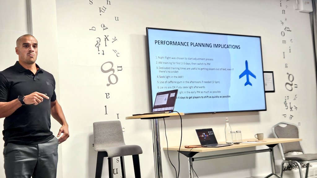 physiosinsport's tweet photo. Lessons on reflections, pre planning & leaving egos behind as part of the MDT
Appreciated the insights from the elite end @robahmun with @ECB_cricket but plenty to understand in everyone's environment
@UKSCA
#StrengthInCollaboration https://t.co/Pb3aX2MPZT