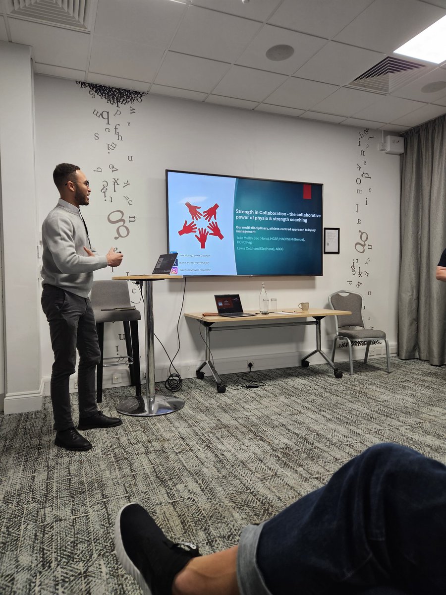 Achilles Tendons (@seth0neill) on Twitter photo Next up <a href="/jake_mulley/">Jake Mulley</a> and <a href="/lewCol92/">Lew Coldham</a> talking about physio and S+C working cohesively <a href="/physiosinsport/">ACPSEM</a> Next up <a href="/jake_mulley/">Jake Mulley</a> and <a href="/lewCol92/">Lew Coldham</a> talking about physio and S+C working cohesively <a href="/physiosinsport/">ACPSEM</a>