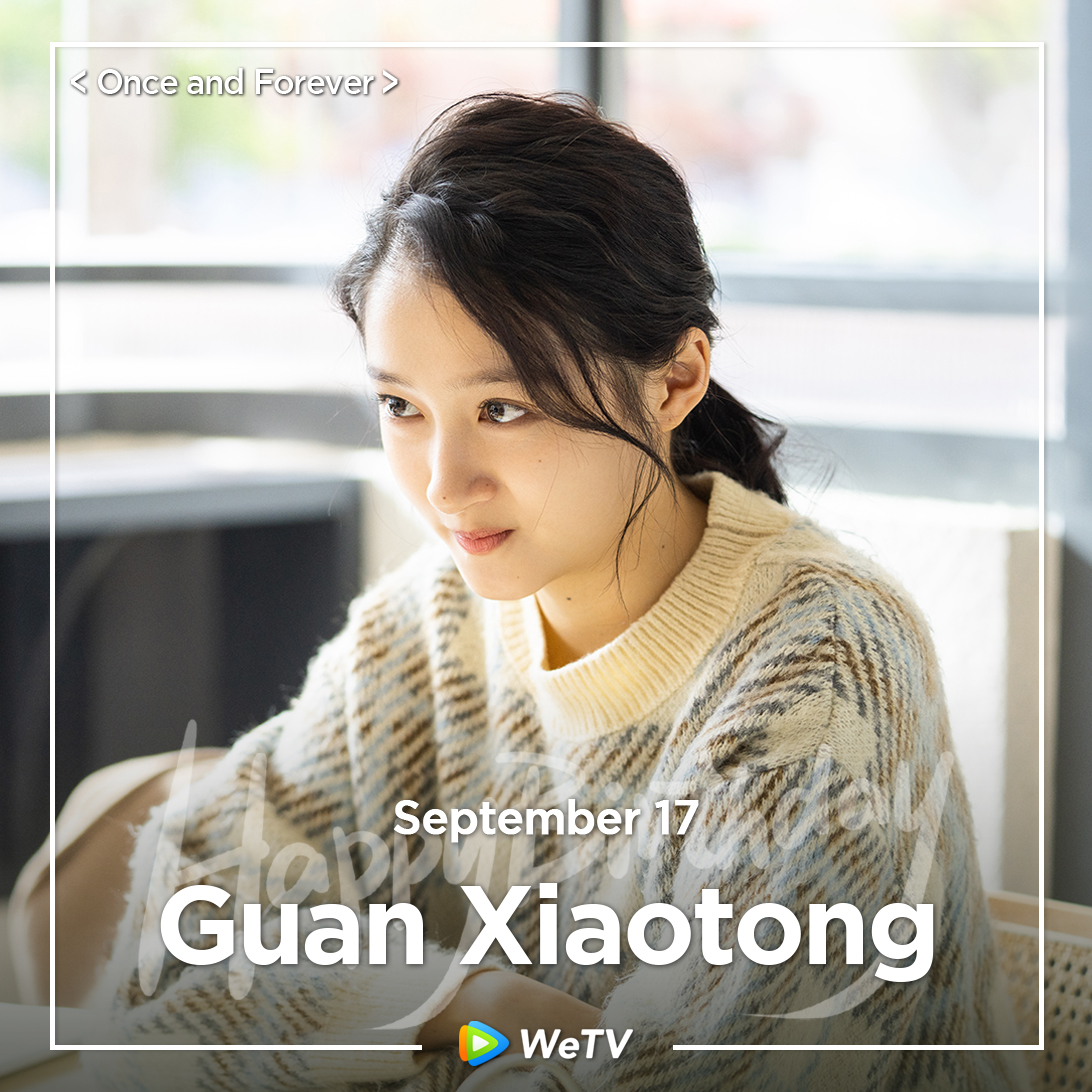 WeTVOfficial's tweet photo. ✨Happy Birthday to #GuanXiaotong🎂
Love your performance in #MrMrsChen (Available in ASEAN) #OnceandForever(Available in ASEAN)
Looking forward to more of your works.❣️
#关晓彤 #梅花红桃 #曾少年 #WeTV #WeTVAlwaysMore https://t.co/4aSDDxmXoi