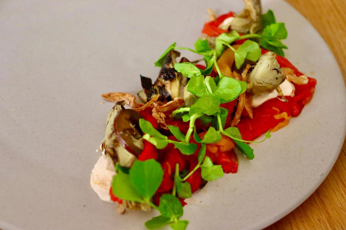 LaurasWorldza's tweet image. And to round up our delectable trio, expertly paired with La Motte&apos;s Vin de Joie Rosé:

Med &apos;Platter&apos;, Artichokes, Aubergine, Pickled Peppers, Whipped Feta. 

instagram.com/p/C_2dJ7pP9iA/…

#LaurasWorld #Embarc #LaMotte #Franschhoek