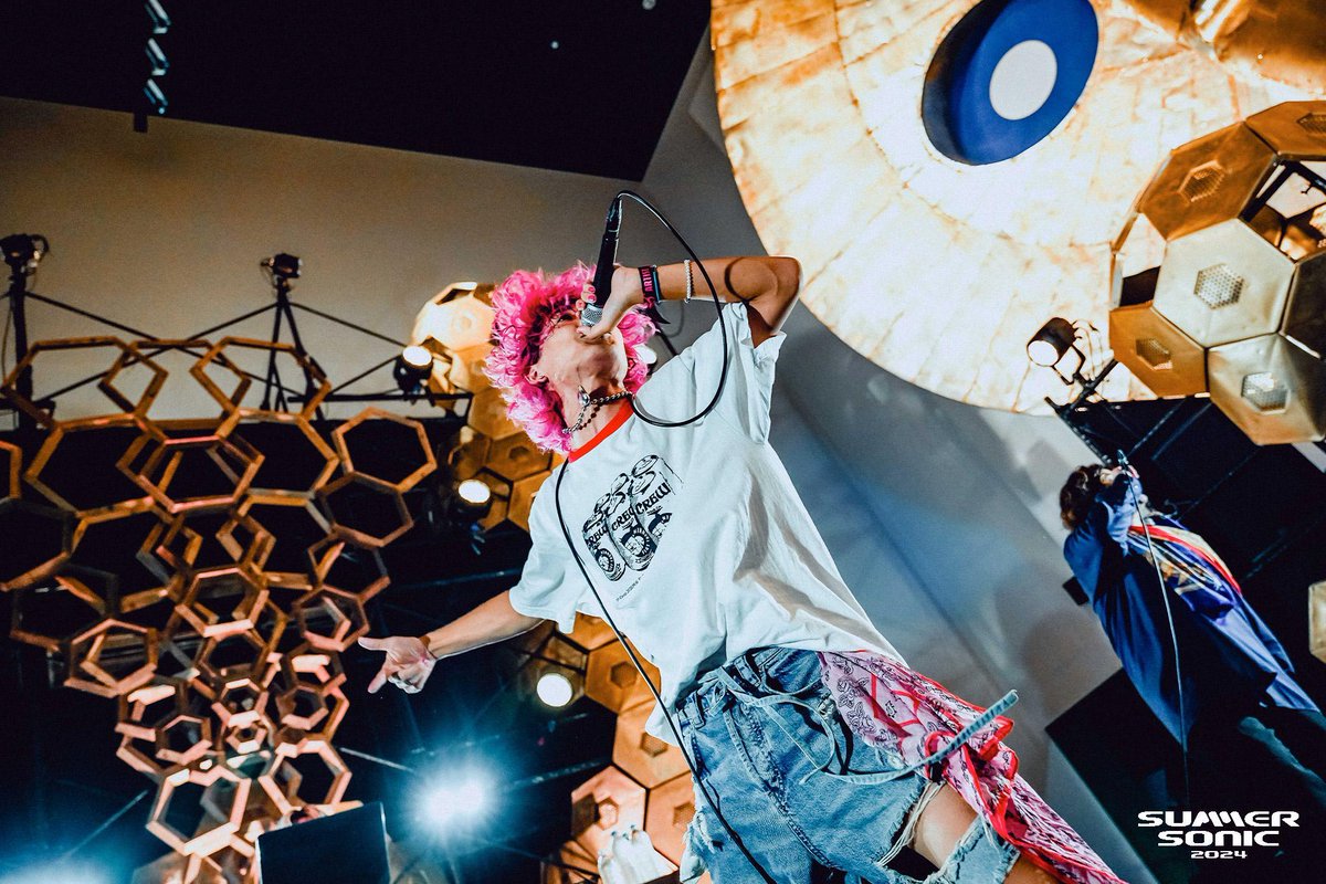 summer_sonic's tweet photo. OSAKA DAY1⚡
PAVILION STAGE②🏕️
#ゆるふわギャング
#HOME
#Leina
#808
#aryy
公式サイトのPHOTO GALLERYで公開中💁
https://t.co/7BEuqmGhXt
#サマソニ #summersonic https://t.co/4c2a7aFUU8
