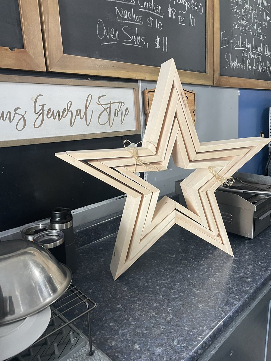 If you love these handmade pine stars as much as I do, reach out to Tammy Watson on Facebook#wedding2024