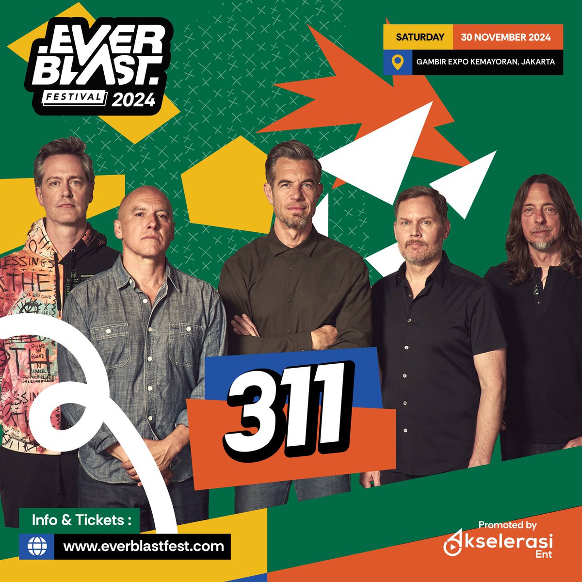 kolonigigs_'s tweet photo. 🚨𝐁𝐫𝐞𝐚𝐤𝐢𝐧𝐠🚨

Resmi 
✅ @DEPAPEPE_offi 
✅ @SWStheband 
✅ @311 
✅ Two Door Cinema Club 
 
Akan tampil di @everblastfest 30 November 2024 di Gambir Expo Kemayoran https://t.co/hFc0J6PjFq