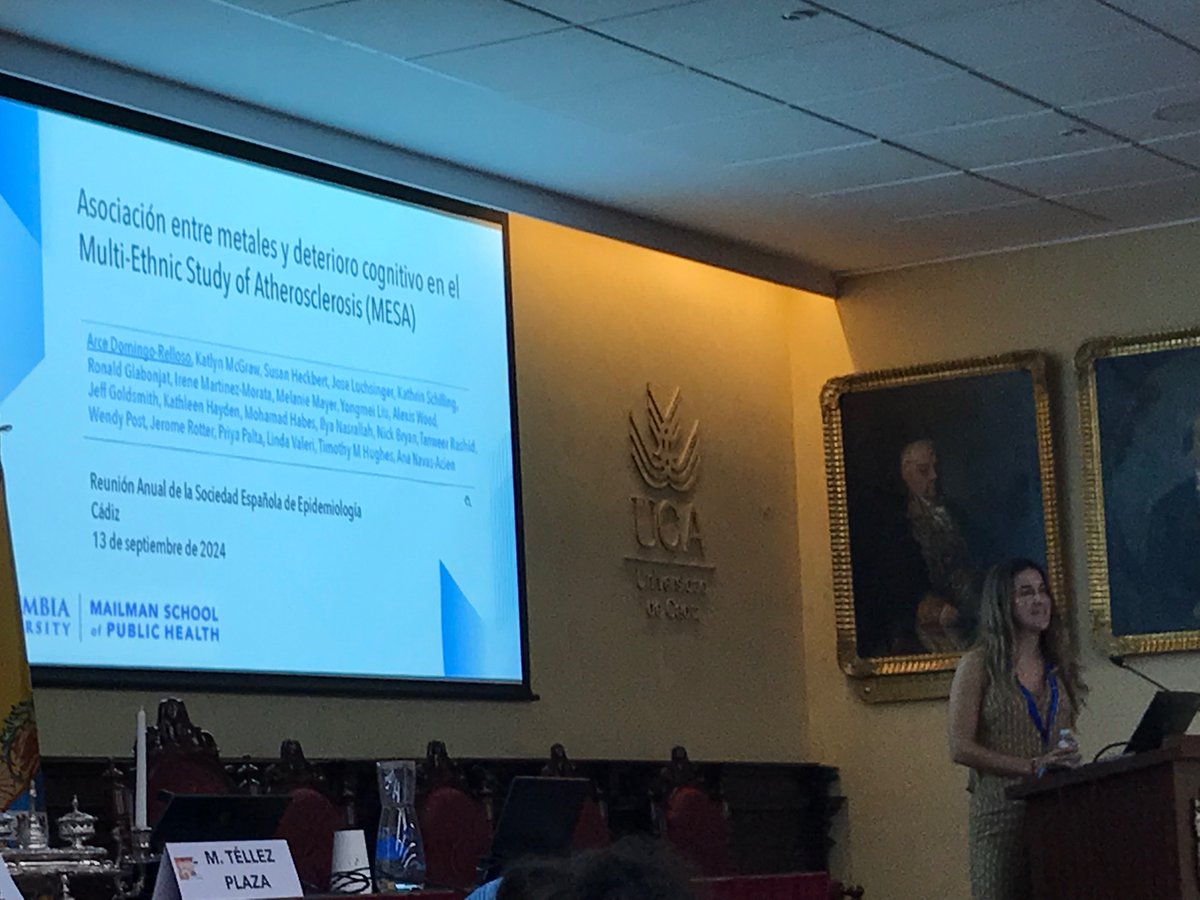 Juana Mari Delgado-Saborit (@delgadosaborit) on Twitter photo Great presentations from <a href="/arcedomingo_/">Arce Domingo</a> & <a href="/irenemmorata/">Irene Martinez-Morata</a> (<a href="/ColumbiaMSPH/">ColumbiaPublicHealth</a> <a href="/anavasac/">Ana Navas Acien</a>) highlighting the links between #metal exposure with #cognition and #cardiovascular disease at <a href="/seepidemiologia/">SEE</a> conference Great presentations from <a href="/arcedomingo_/">Arce Domingo</a> & <a href="/irenemmorata/">Irene Martinez-Morata</a> (<a href="/ColumbiaMSPH/">ColumbiaPublicHealth</a> <a href="/anavasac/">Ana Navas Acien</a>) highlighting the links between #metal exposure with #cognition and #cardiovascular disease at <a href="/seepidemiologia/">SEE</a> conference