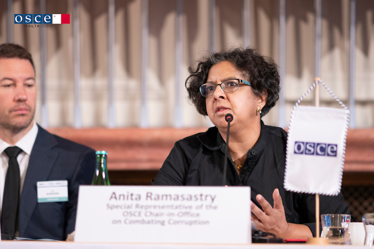 MTatOSCE's tweet photo. 🌍 On the second & final day of the #EEFOSCE, session III highlighted the vital role of good governance policies in driving economic growth, innovation, & sustainable development 🌿
📍 Panellists highlighted the need for strong government frameworks to promote & support climate-resilient & climate-neutral economic growth 📈
📍 Also focused on engaging non-governmental stakeholders for integrated environmental management & strengthening legal & institutional frameworks to create a positive investment climate & encourage business growth 💼
#StrengtheningResilience #EnhancingSecurity #EEFOSCE