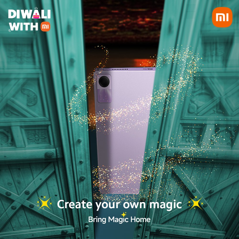 With just one touch, let the magic unfold this #Diwali.
Stay tuned: bit.ly/BringMagicHome

#BringMagicHome #DiwaliWithMi