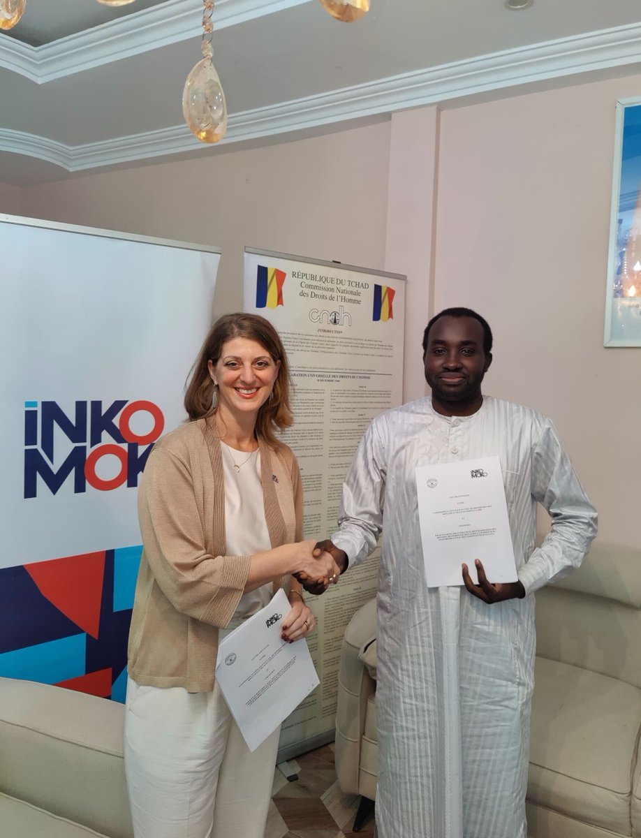 Inkomoko Tchad a établi un partenariat avec <a href="/CNARR10/">CNARR</a> pour soutenir les MPME de réfugiés et des communautés d'accueil à travers le #Tchad, en commençant par l'Est. L'approche financière d'Inkomoko est une première à Farchana. #EnsembleAvecLesRéfugiés #Entrepreneuriat