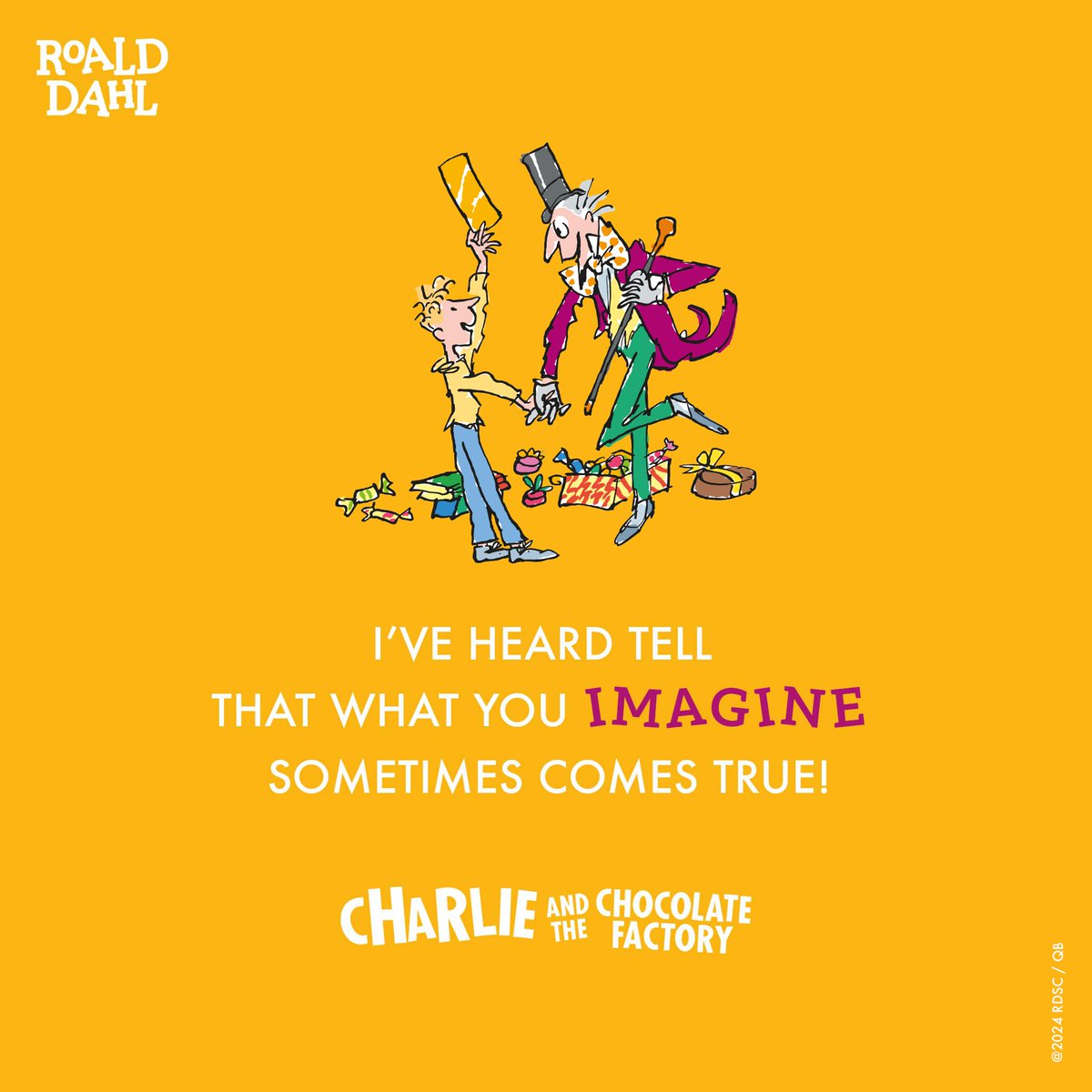 roalddahlmuseum's tweet photo. It’s Roald Dahl Story Day! Today we celebrate our favourite Roald Dahl stories and characters with our fans all over the world 🎂 #RoaldDahlStoryDay https://t.co/3HStRGSykb