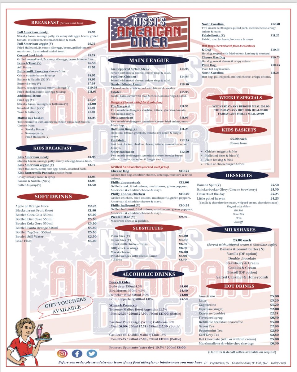 Nissis American Diner tweet media