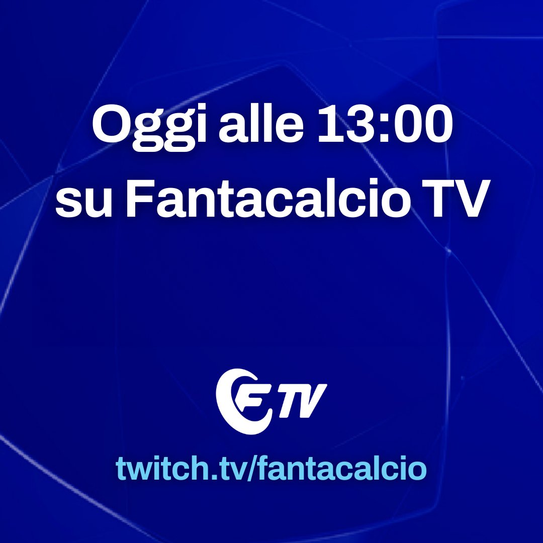 Alfredo De Vuono (@alfredodevuono) on Twitter photo 📢E' nato #FantaChampions <a href="/SkySport/">skysport</a> !
📱Scarica l'App ▶ fantachampions.com
🎙 Oggi alle 13:00 su #Fantacalcio TV presenteremo regolamento completo, date, premi, calendario con i 5 vice allenatori d'eccezione <a href="/DiMarzio/">Gianluca Di Marzio</a> <a href="/GiorgiaCenni9/">Giorgia Cenni</a> <a href="/FedericaMasolin/">Federica Masolin</a> <a href="/MarioGiunta/">Mario Giunta</a> <a href="/fains/">Valerio Spinella</a> 📢E' nato #FantaChampions <a href="/SkySport/">skysport</a> !
📱Scarica l'App ▶ fantachampions.com
🎙 Oggi alle 13:00 su #Fantacalcio TV presenteremo regolamento completo, date, premi, calendario con i 5 vice allenatori d'eccezione <a href="/DiMarzio/">Gianluca Di Marzio</a> <a href="/GiorgiaCenni9/">Giorgia Cenni</a> <a href="/FedericaMasolin/">Federica Masolin</a> <a href="/MarioGiunta/">Mario Giunta</a> <a href="/fains/">Valerio Spinella</a>
