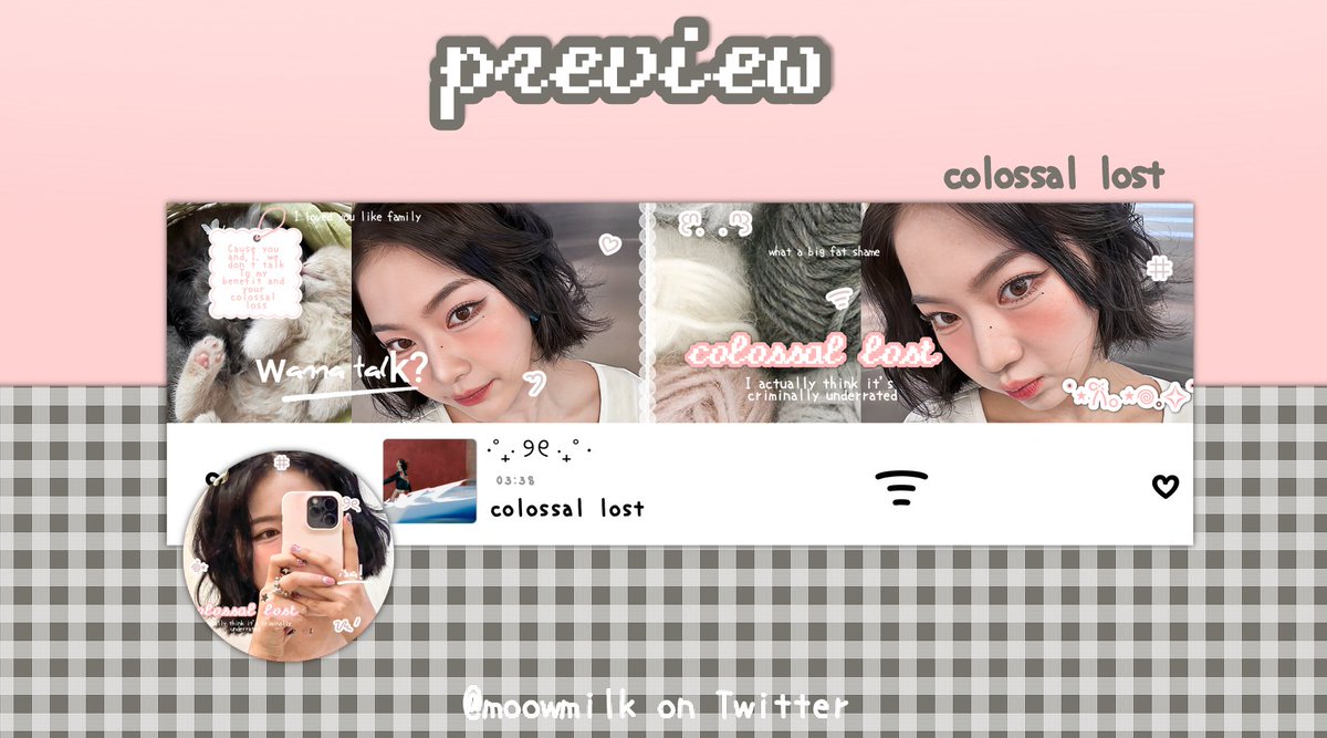 any interaction are appreciated!✨
#zonauang #zonaba

haiiiii temen temen aku ada anak baru "colossal lost" yang siap di ospek sekarang juga! boleh minta tolong ospeknya? jika ada kesamaan sama ba lain boleh dm aku baik baik! layout ufs cek alt! >___<