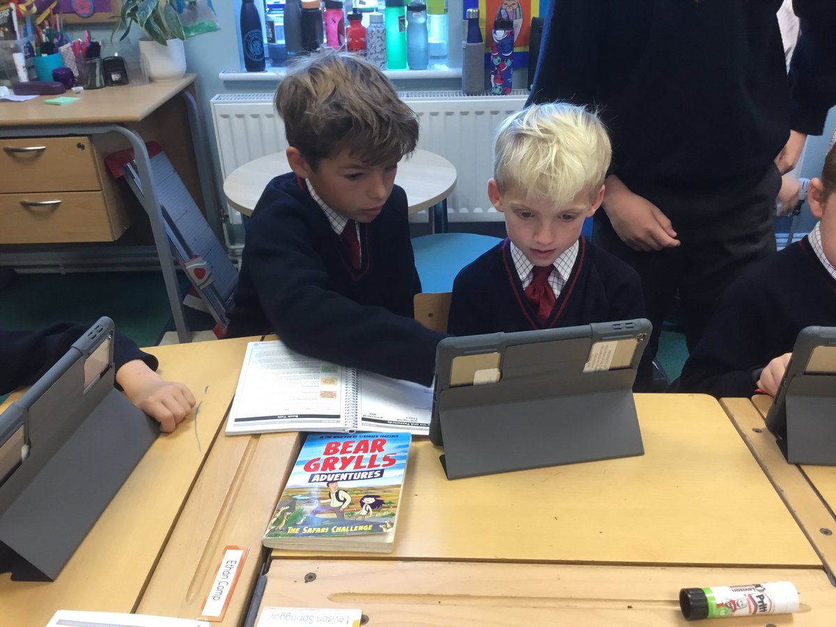 Friday mornings are rather special as we welcome the year 7 buddies. Today they helped our boys to complete a survey and then heard them read. #friendship