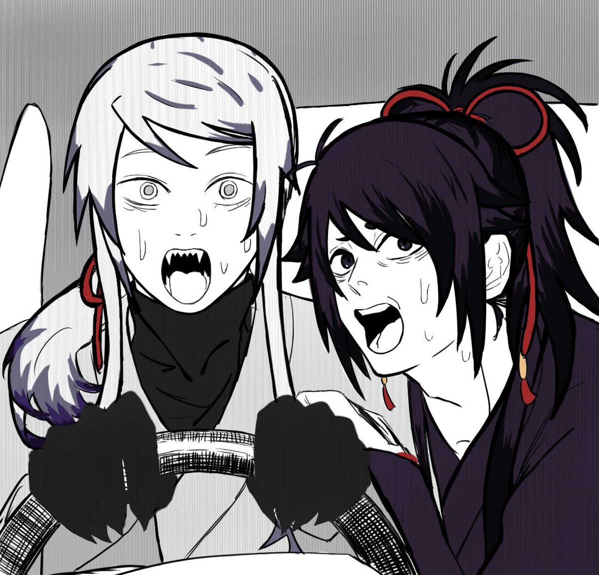 #これを見た人も何か無言で二人組をあげる
虽然是很久以前的描图