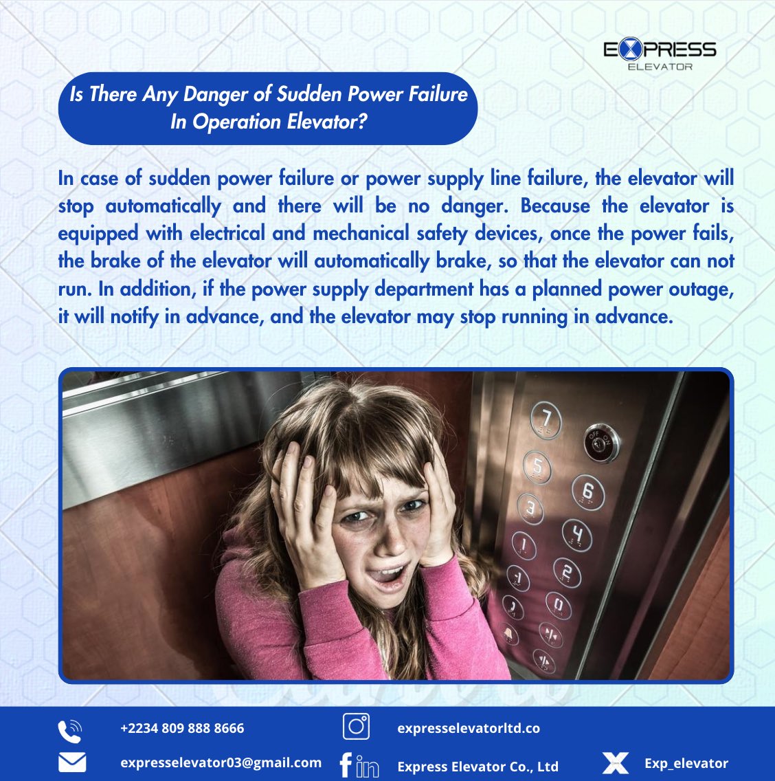 Exp_elevator's tweet image. When the lights go out, don’t let your spirit dim. Shine brighter in the darkness and power through! 💡✨ #StayPositive #KeepGoing #ElevatorSafety #ElevatorLife #LiftUp #ElevatorMaintenance #ElevatorTips #ElevatorService #ElevatorIssues #expresselevator