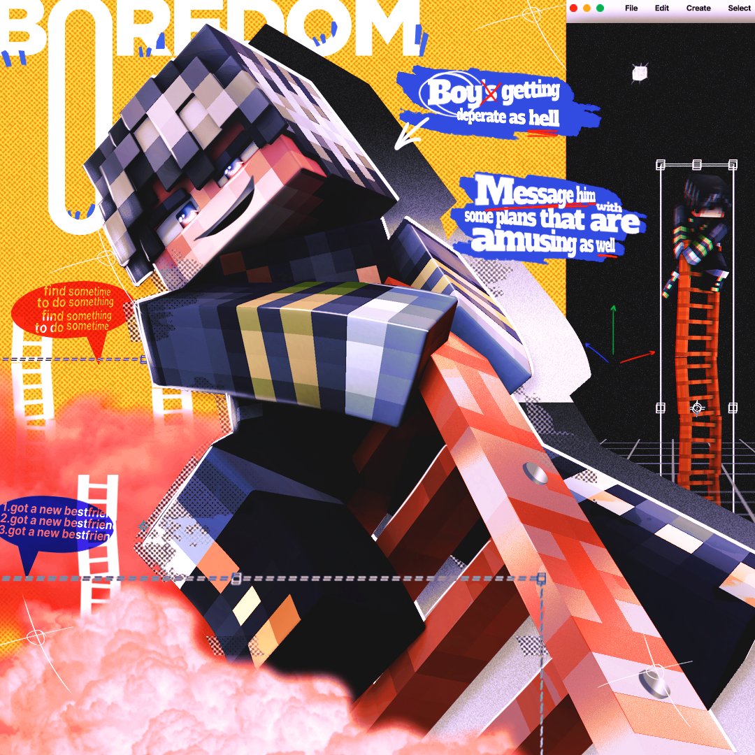 boredom
#minecraft