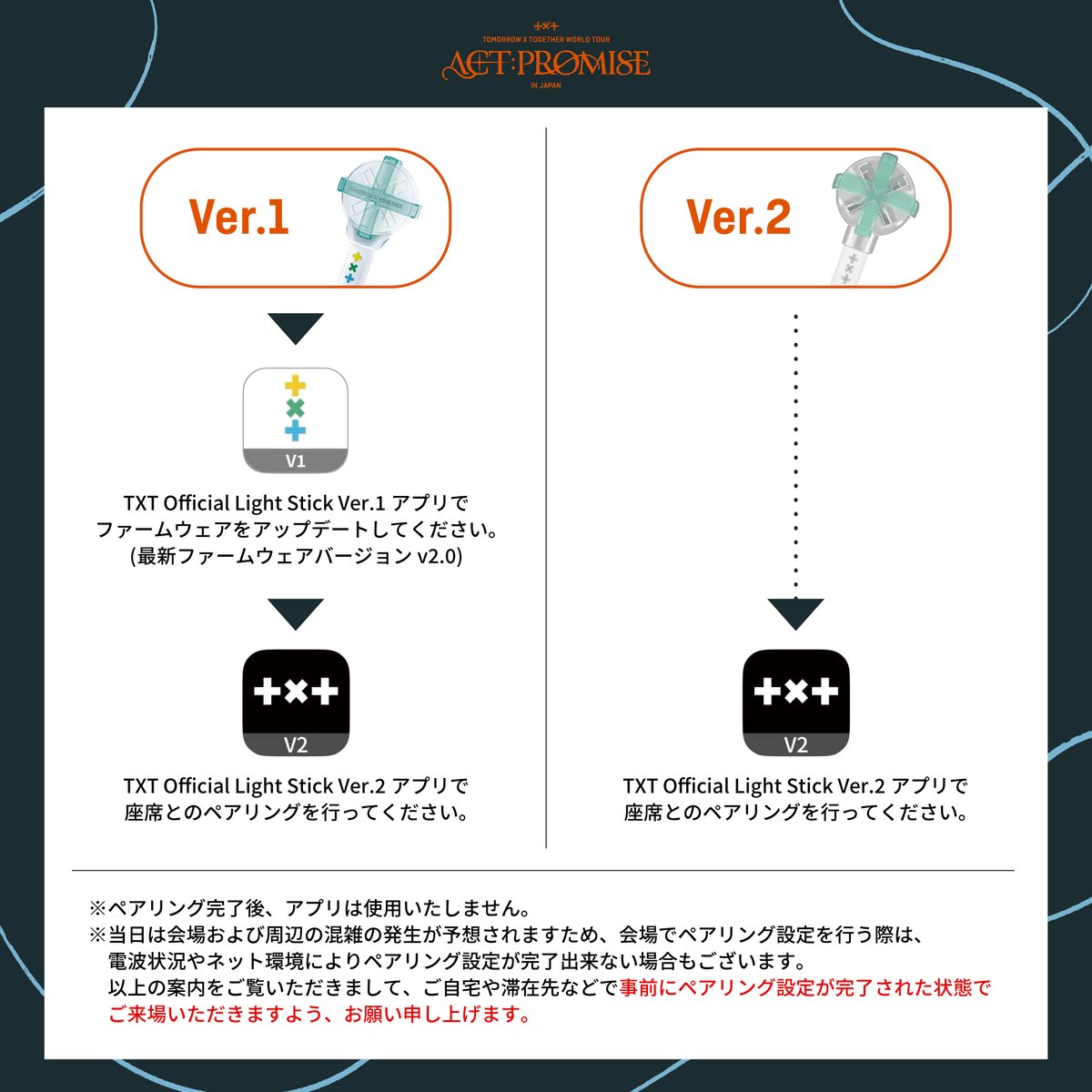 TXT<ACT : PROMISE> ソウルコン ペンライト4点セット TXT<ACT : PROMISE> ソウルコン ペンライト4点セット - メルカリ
