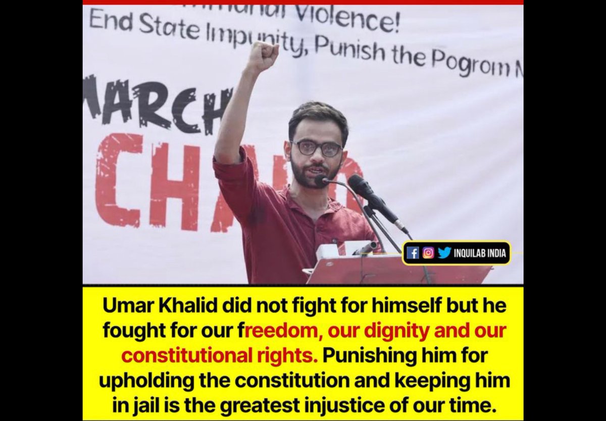 prakashraaj's tweet image. Release #UmarKhalid1400DaysInJail #4YearsOfInjustice #ReleaseAllPoliticalPrisoners … 🙏🏿🙏🏿 May Lord Ganesh bless you #justasking