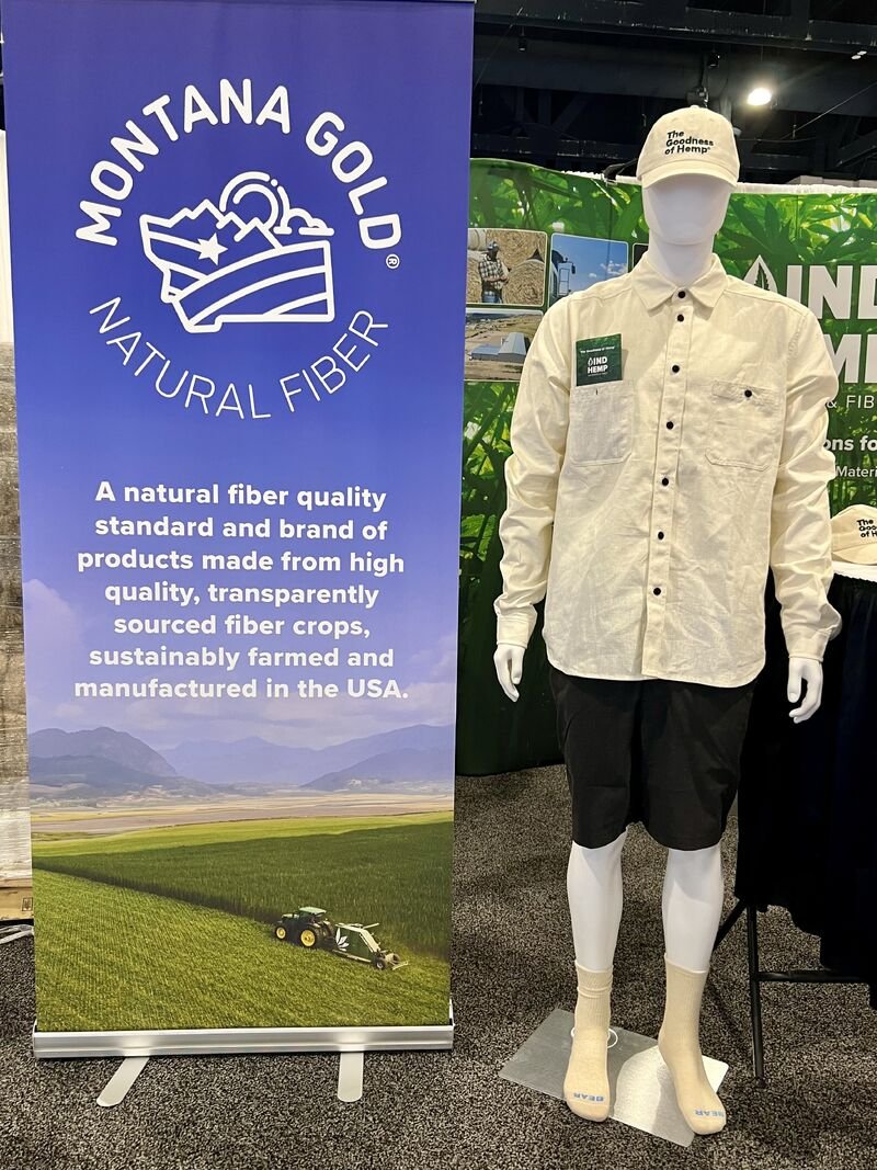 IND_HEMP's tweet image. At Techtextil North America 2024, we showcased our achievements, including Montana Gold Natural Fiber and our sustainable story. The Lancaster County Hemp Circuit exceeded expectations. Huge thanks to everyone involved! #Techtextil2024 #SustainableTextiles