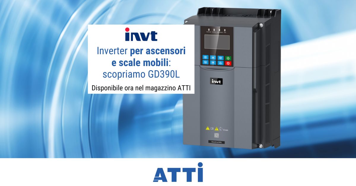 Inverter per ascensori e scale mobili: scopriamo GD390L, la soluzione dedicata INVT disponibile ora nel magazzino ATTI

drive.atti.it/inverter-ascen…