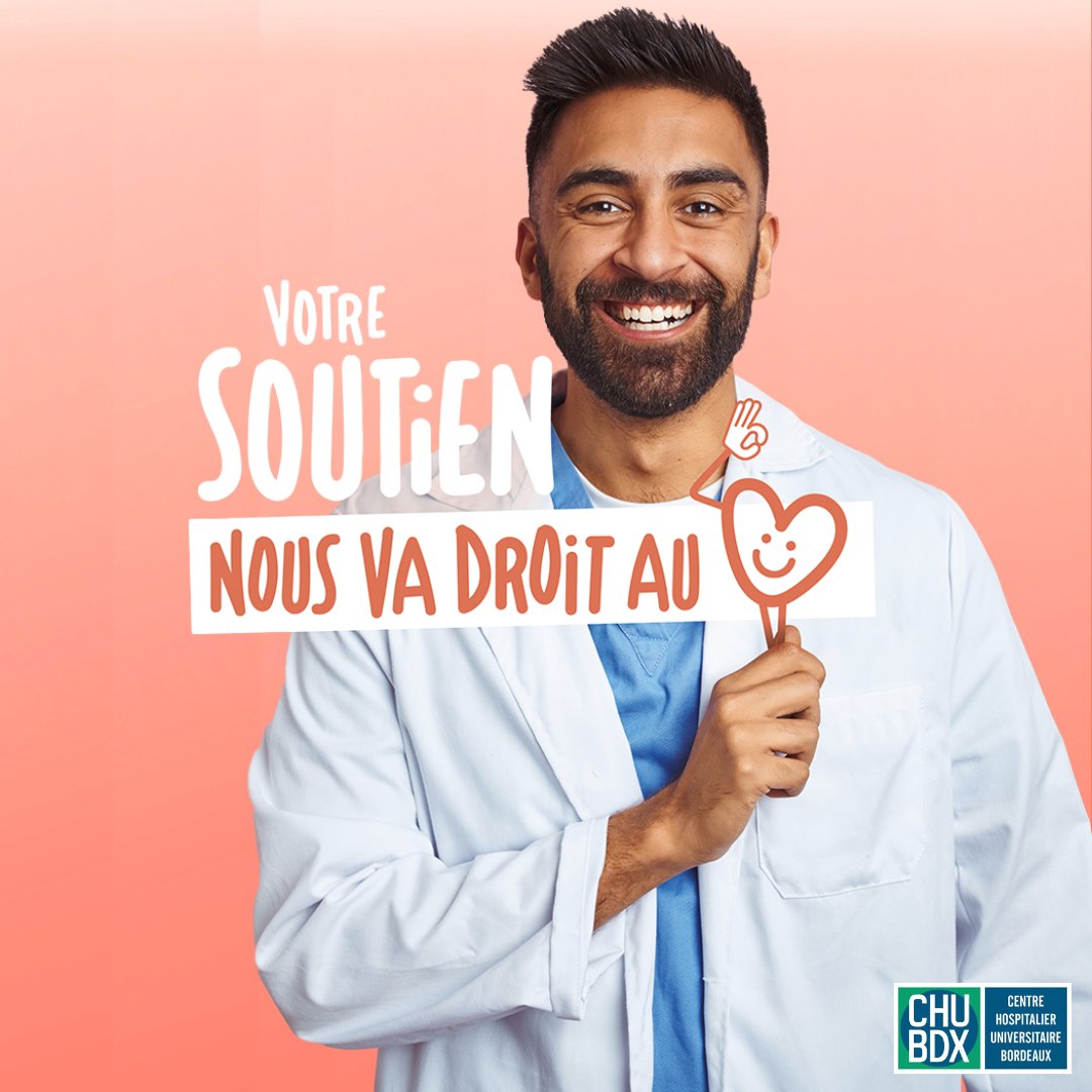 [#MECENAT] En cette journée mondiale du legs, le <a href="/CHUBordeaux/">CHU de Bordeaux</a> exprime sa gratitude à l’ensemble des personnes ayant choisi de faire un legs, une donation ou de transmettre leur assurance-vie en faveur de notre établissement 🙏

Pour en savoir plus 👉 chu-bordeaux.fr/CHU-de-Bordeau…