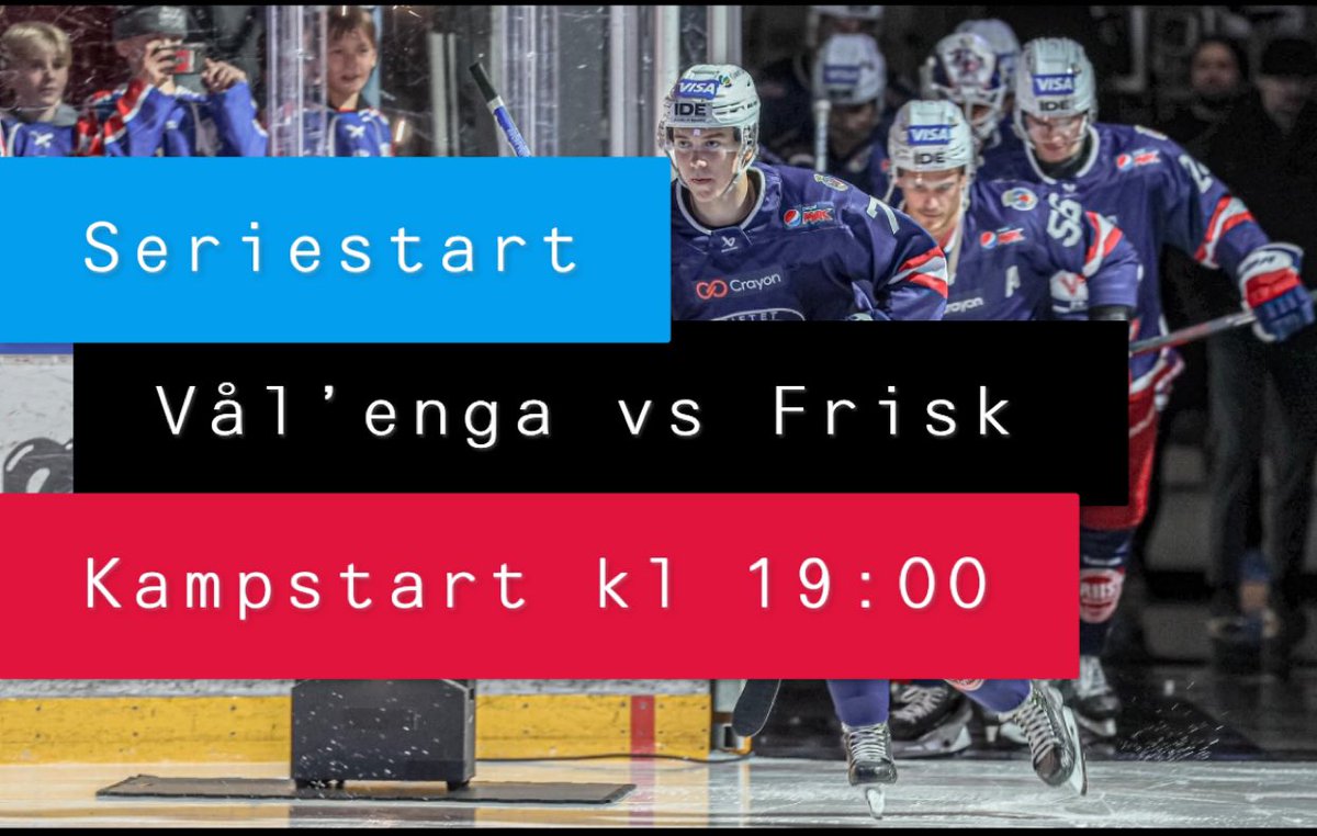 Endelig seriestart. Kjekkere gutter finnes vel ei. Oppvarmingen tar du hos oss, vi åpner dørene kl 15-00.