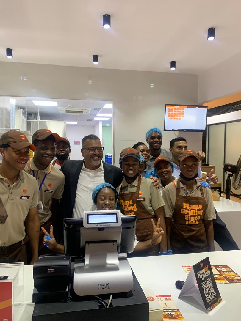 CLHS_Nigeria's tweet image. Looking back at when Current Link Hospitality Systems had the privilege of supporting the grand opening of Burger King’s MMA store @burgerkingnga  . 

#CustomerServiceExcellence #HospitalitySolutions #CurrentLink #EfficiencyInService #BurgerKing #RestaurantTech