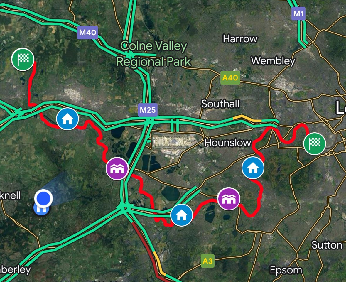 This time tomorrow I *should* be 1/5th into my walk…😬 Starting off at Putney and walking to Egham…walking 50km along the Thames Tow Path. 

There is still plenty of time to donate 👇🏼 

justgiving.com/page/jo-clark-…

#Mind #Donations #ThamesPath #50km <a href="/MindCharity/">Mind</a> #Sponsorship