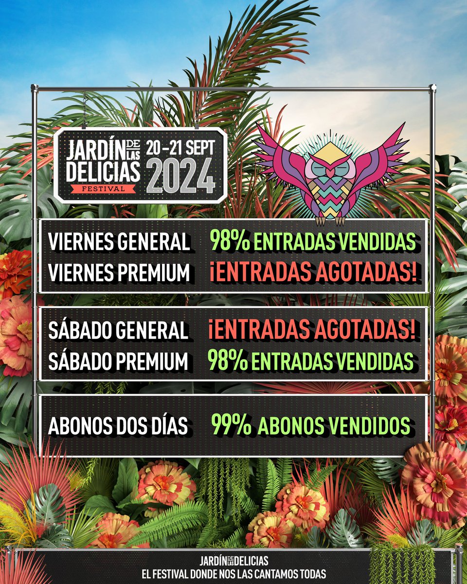 Jardín De Las Delicias Festival tweet media