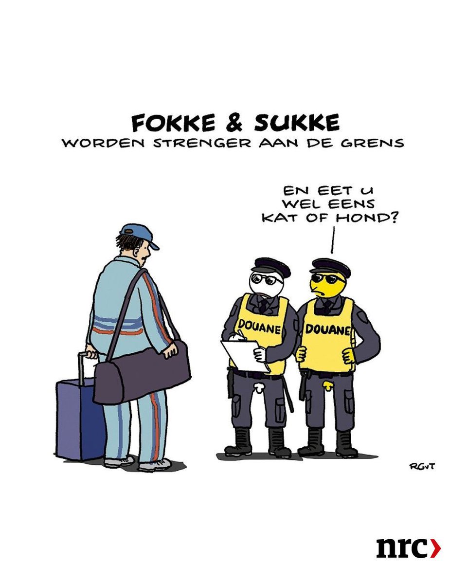 Fokke &amp; Sukke worden strenger aan de grens