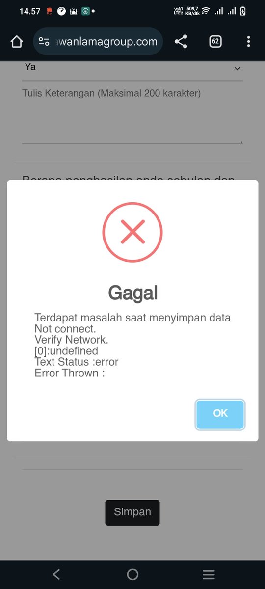 yukabq's tweet photo. @tanyakanrl 
aku abis ngisi form loker terus pas mau nyimpen ginii terus pdahal udah keisi semua, kenapa ya? https://t.co/zhhSpEnGs5
