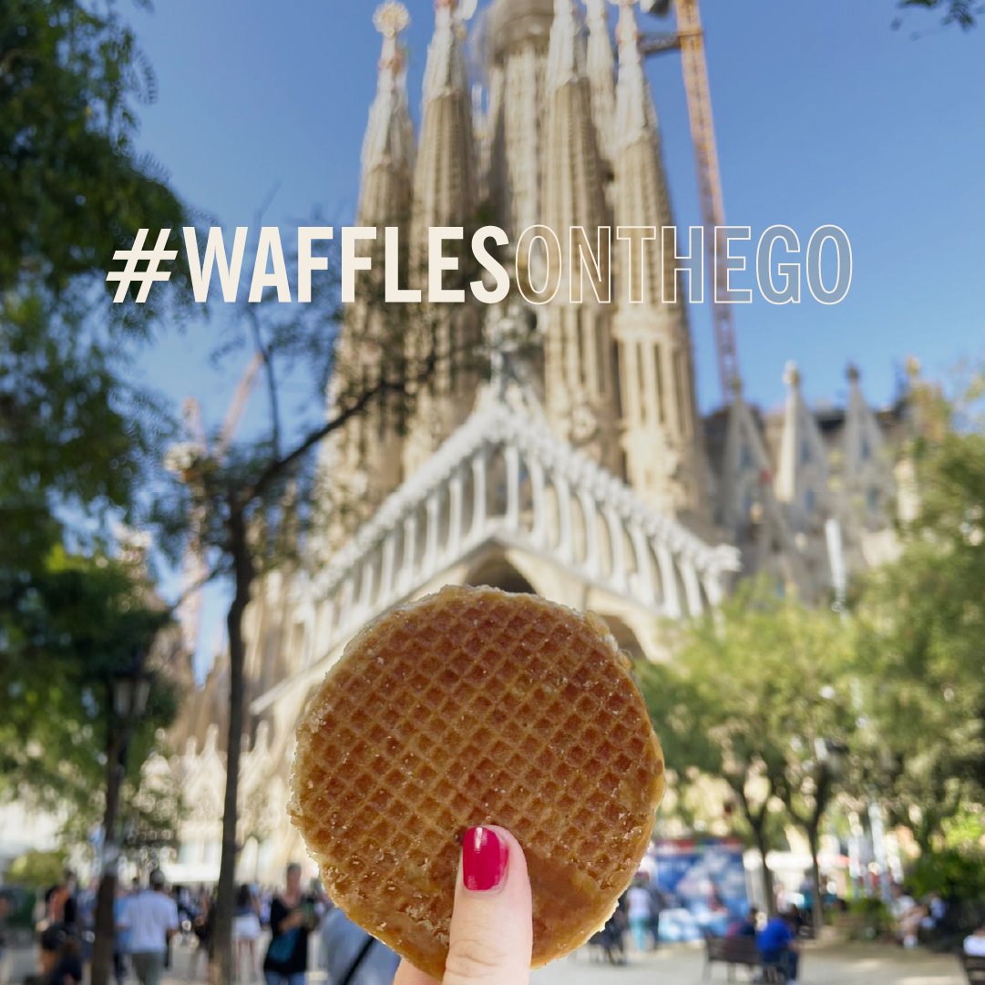 TregroesW's tweet photo. From Barcelona with love 💌  Our waffles have made it all the way to the Sagrada Familia, thanks for the photo @bethdacey!

#summerholiday #luxurytreat #caramelwaffles #tregroeswaffles #tregroes #stroopwafel #stroopwaffles #welshproduce #indulgenttreats #madeintheuk https://t.co/iriKdKdOyI