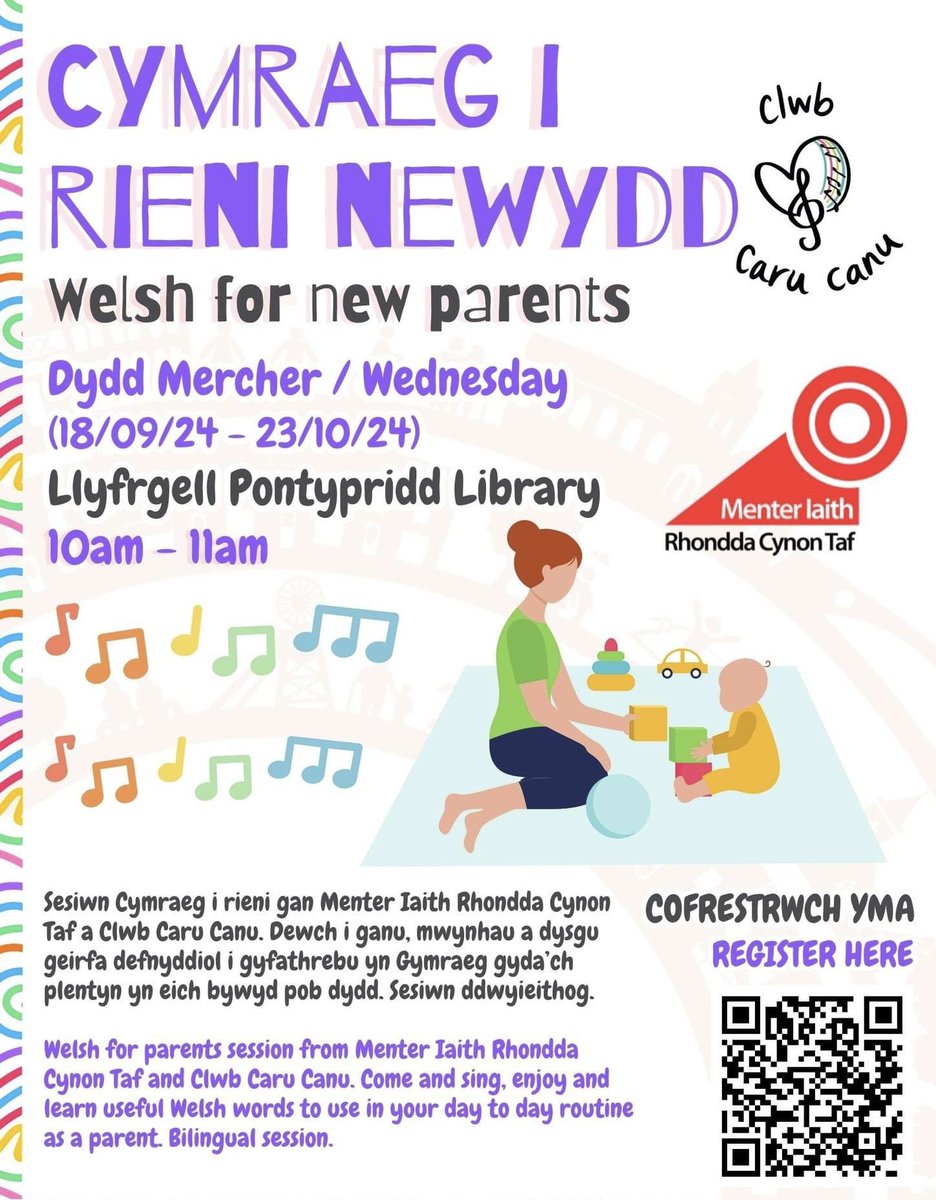 CLWB CARU CANU 🎶
Dechrau dydd Mercher nesaf! 
CLWB CARU CANU
starting next Wednesday! 

Archebwch le // Book a place: eventbrite.co.uk/e/101442232347…