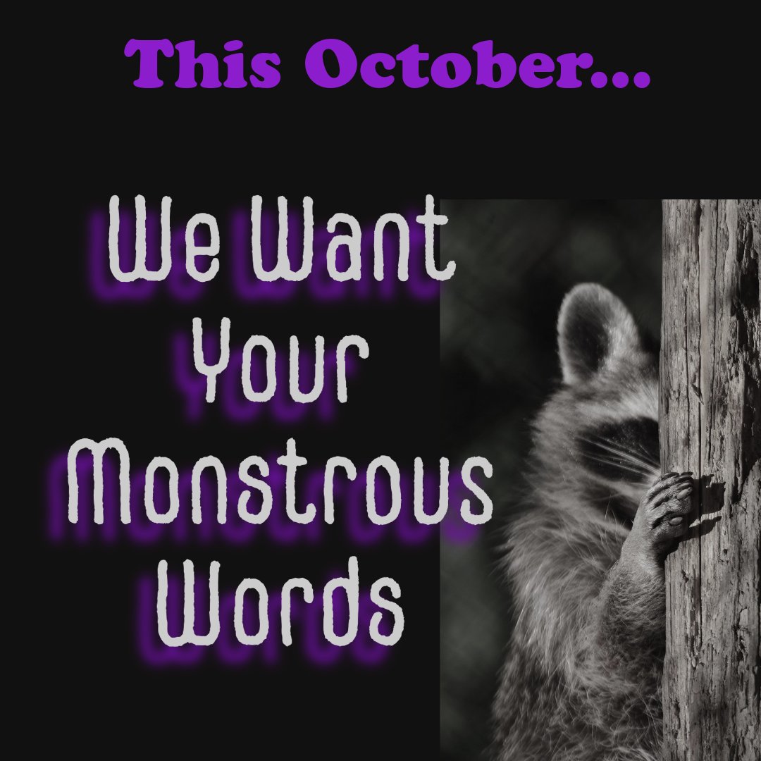 We open for Winter subs in 18 days Trashfans. This one has a theme - MONSTROUS - and we want all the ways you interpret this. No genre limits. 
Get ideas on our sub call page:
trashcatlit.com/winter-2024/

Do read our Summer Issue and Prompted Stories Pop-Up to see what we love 🦝