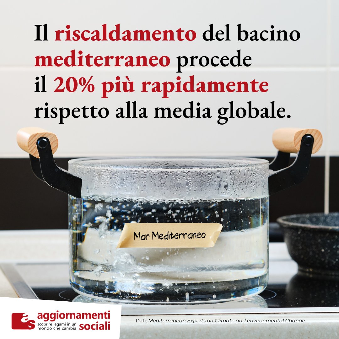 aggsoc's tweet photo. 🔥Da qualche anno condividiamo un certo tipo di #clima con i Paesi del Nord Africa. Il riscaldamento del bacino #mediterraneo non ha solo un impatto locale, ma incide sulla vita politica, sociale ed economica globale.

Il contributo di @GaiaThinks: https://t.co/QvGQ75sqku https://t.co/4eNS0OObKj