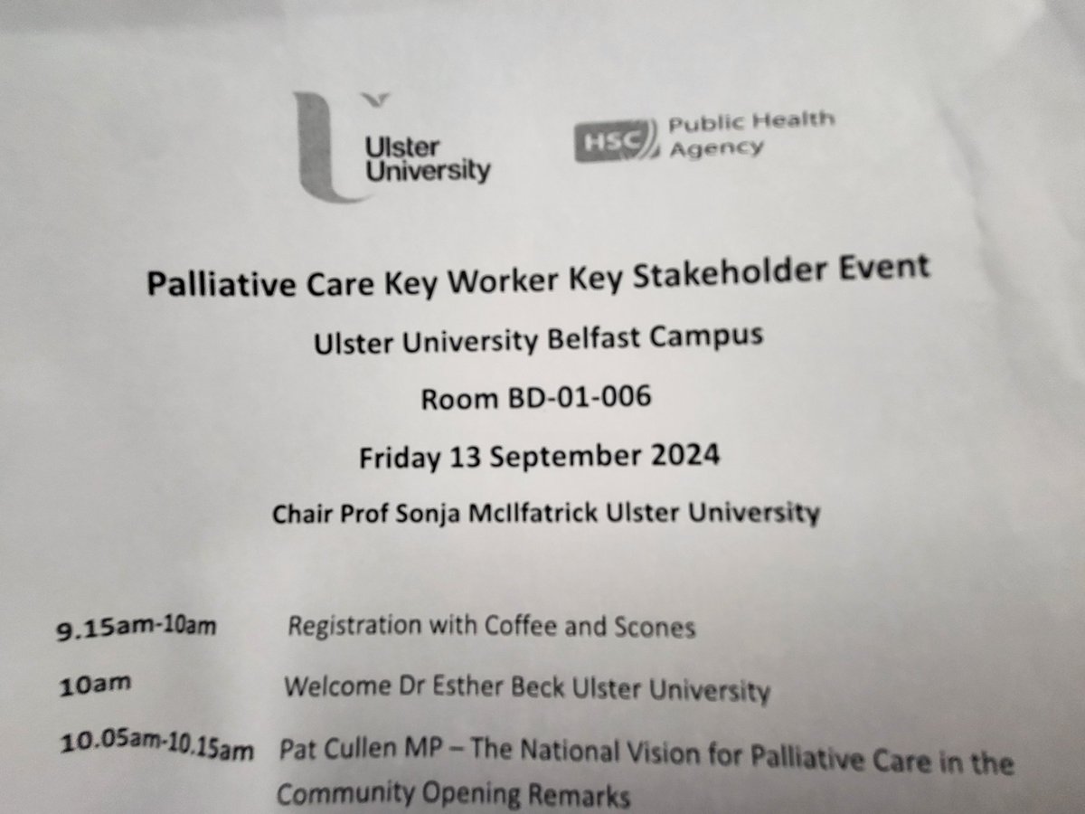 Karen charnley (@charnley_k) on Twitter photo Fantastic to hear <a href="/patcullen9/">Pat Cullen MP</a> highlighting the benefits and need for palliative care services as part as part of Palliative Care Key Worker Key Stakeholder Workshop <a href="/UlsterUniSoNP/">Ulster Uni Nursing and Paramedic Science💙</a> <a href="/publichealthni/">Public Health Agency</a> #pallcareweek <a href="/AIIHPC/">All Ireland Institute of Hospice & Palliative Care</a> Fantastic to hear <a href="/patcullen9/">Pat Cullen MP</a> highlighting the benefits and need for palliative care services as part as part of Palliative Care Key Worker Key Stakeholder Workshop <a href="/UlsterUniSoNP/">Ulster Uni Nursing and Paramedic Science💙</a> <a href="/publichealthni/">Public Health Agency</a> #pallcareweek <a href="/AIIHPC/">All Ireland Institute of Hospice & Palliative Care</a>