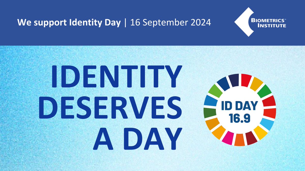 Biometrics plays a key role in securing digital identity. We support <a href="/ID4AFRICA/">ID4Africa</a>'s #IDDay 2024 for a world where everyone has a legal identity, empowered and protected against identity theft &amp; discrimination.

#IdentityMatters #IdentityForAll #responsiblebiometrics