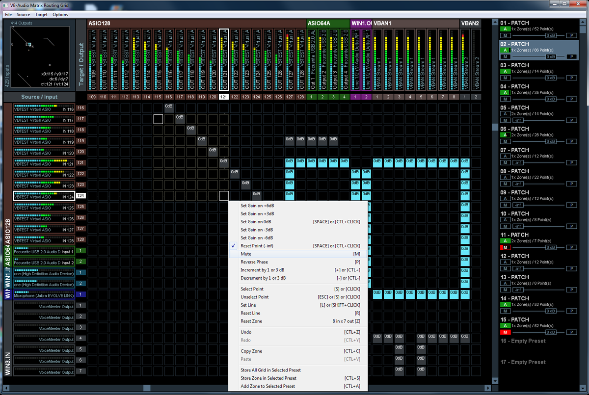 VB_Audio's tweet photo. If you have several Audio devices, multiple DAW and various audio applications that you want to use together, with a full control over audio routing, channel by channel... You may try the VB-Audio Matrix! https://t.co/V5j6kEQq7Z

#audiomatrix #audioproduction #virtualaudiodevice https://t.co/t2lYaIiicN