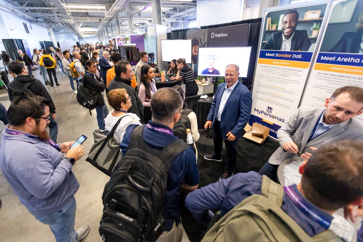 IgniteTech's tweet image. We&apos;re energized after an inspiring couple of days at the @AIconference in San Francisco! 

We had so many inspiring conversations about AI transforming the way we work, especially around how MyPersonas™ can help experts share their knowledge and make a bigger impact.

Want to…