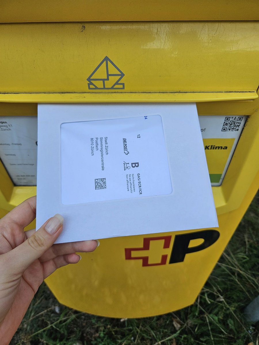 👉 Heute Dienstag ist der letzte Tag, um noch per Post ein JA zur BVG-Reform in den Briefkasten zu werfen! 📬

Teilzeit und flexible Jobs nehmen zu, während die Bevölkerung immer älter wird. Es ist höchste Zeit, die berufliche Vorsorge an die neuen Realitäten anzupassen. @ja_bvg