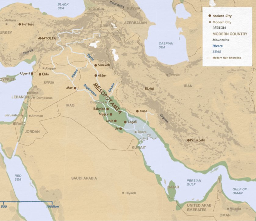 معلومة قد لا يعرفها الكثيرون

أرض البصرة لم تكن موجودة في العصور القديمة، بل كانت جزءاً من مياه الخليج. حتى انحسر الماء عن هذه المنطقة في القرن السادس قبل الميلاد

📷 خريطة العراق في الفترة السومرية