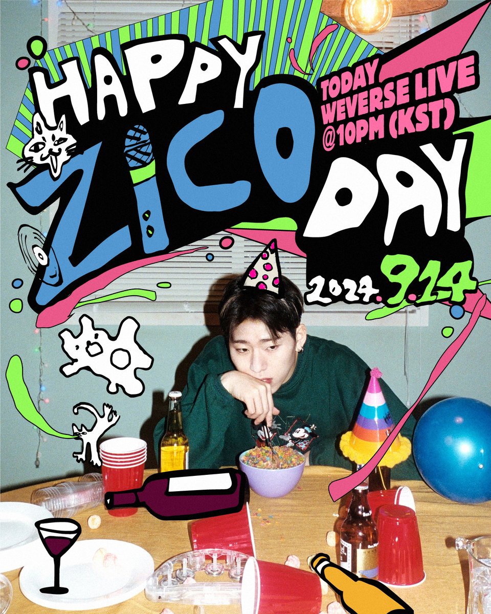HAPPY BIRTHDAY ZICO 🥳

#ZICO #지코