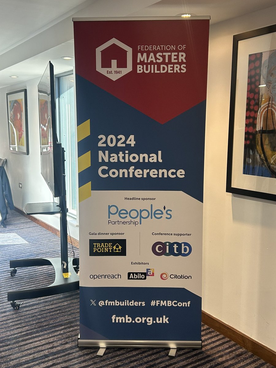 AbisogunOBE's tweet photo. @fmbuilders @BarbourABI @CITB @BrianBerryFMB @DTSA_Global @CITB_UK @theCIOB @CIOBCaroline @CIOBEddie @RICSnews @LionHeartRICS @DigiConWeek @DigitalTwinHub @housingdigital_ @LNER @lincolncouncil Arrived safely ✅ and on time; and we are ready 🤓 to roll at the @doubletreelinc 💥🚀. Great to see so many ‘friends, family & allies’ in the room and opening event remarks / overview by @BrianBerryFMB we move straight into the conference _ #FMBConf 2024, supported by @CITB_UK https://t.co/MiMARLhF6Y