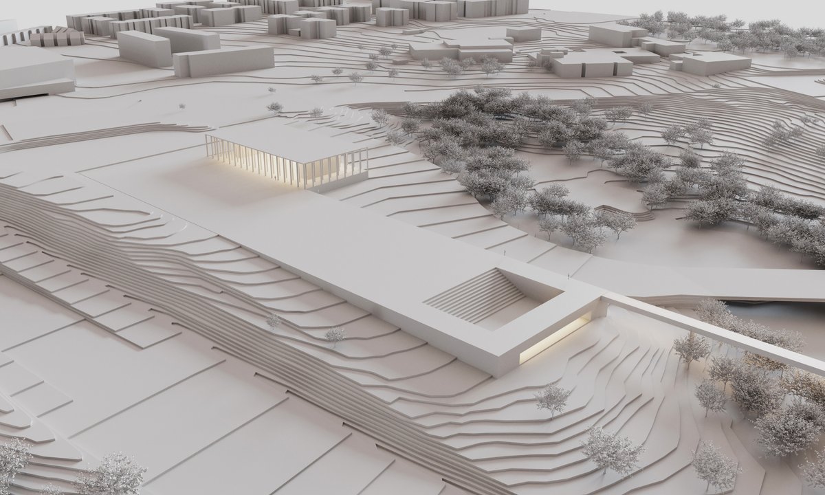 GVGestudio's tweet photo. [COMPETITIONS. CONGRESS CENTRE. POZUELO DE ALARCÓN]

Restricted competition. 2nd Accesit.
Ensemble: E.Bardají y Asociados + GVG estudio + Grupo Argenia + Citerea https://t.co/TDf3s55Qae