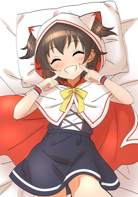 こっちのみりあちゃんは当初赤ずきん風ルームウェアの予定でしたが白魔風の方が合ってるかとなりまして
ポーズは言わずもがな 