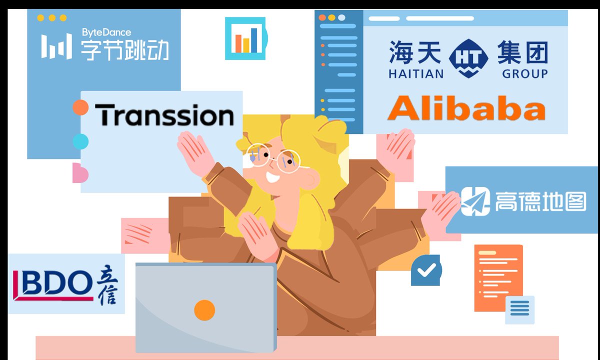 Ningbo_Uni's tweet image. Top Global Firms Are Hiring! International students graduating in 2024-2025, explore exciting job opportunities with top global companies like ByteDance, Alibaba, and more! 

Start your career journey today: 🔗 mp.weixin.qq.com/s/NCM0H9Jdw-9P… 
#IntStudents #JobHunt #ChaiIntlStudentHub