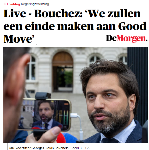 En terugkeren naar een stad gedomineerd door auto's? Euh neen,  we're not going back.