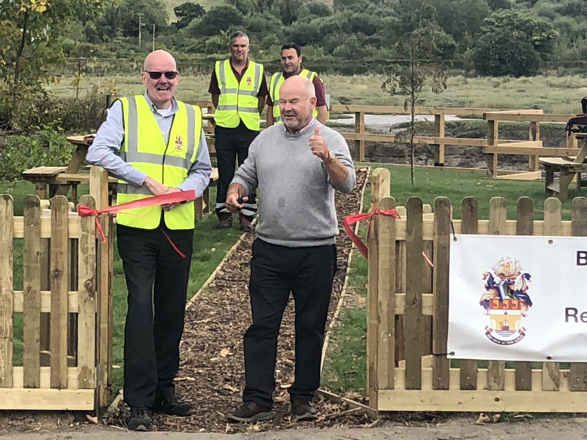 Ford Rock is looking beautiful once again!  The Town Rangers have cleared the site, planted Laurel hedging, native Rowan trees, grassed the area and laid a bark pathway. With picnic tables and sympathetic fencing, beauty has been restored for use by residents and visitors alike.