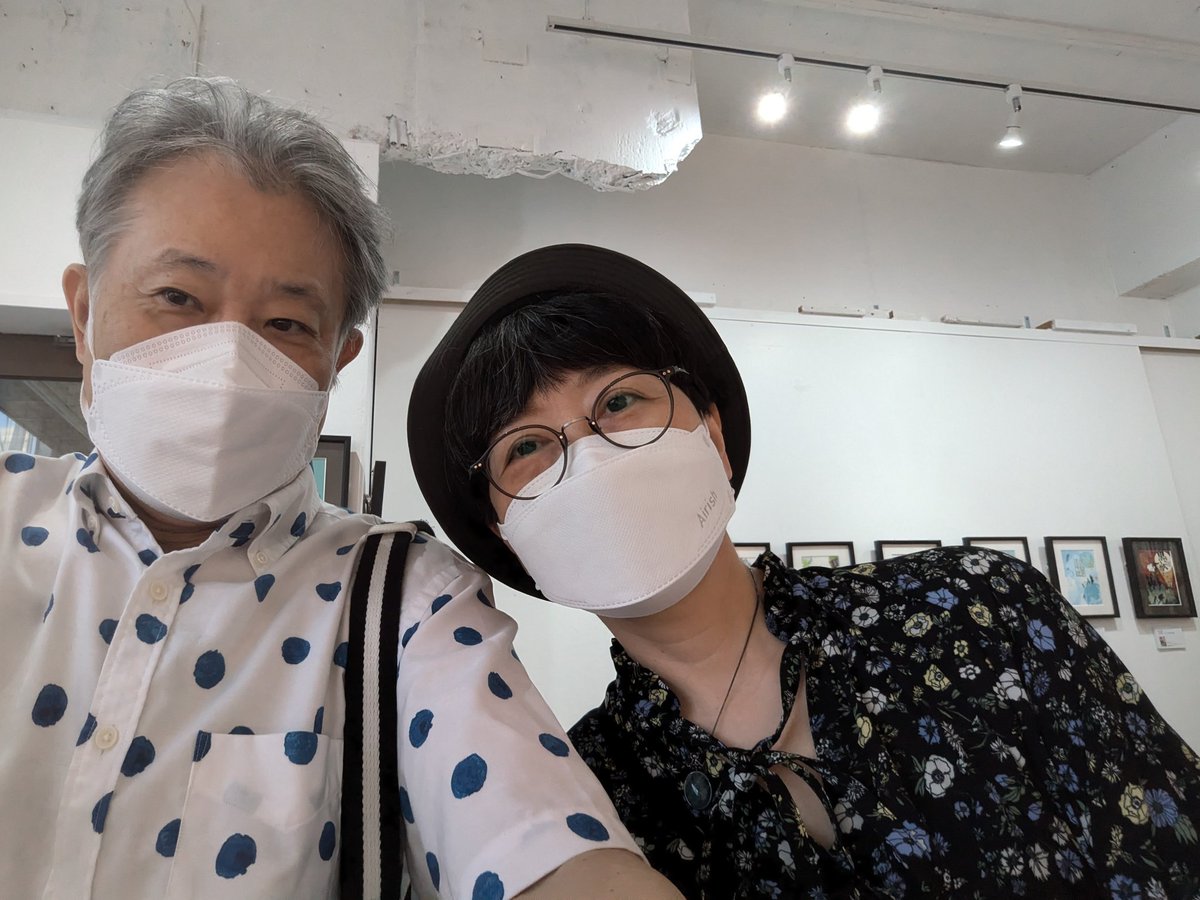 ashishi5's tweet photo. YOUCHANさんの個展に行ってきました♪ ワクワクする作品がいっぱい! #youchan #shell102 #あゝ華族様だよと私は嘘を吐くのであった #渡辺温 https://t.co/RTYZcdS3s0