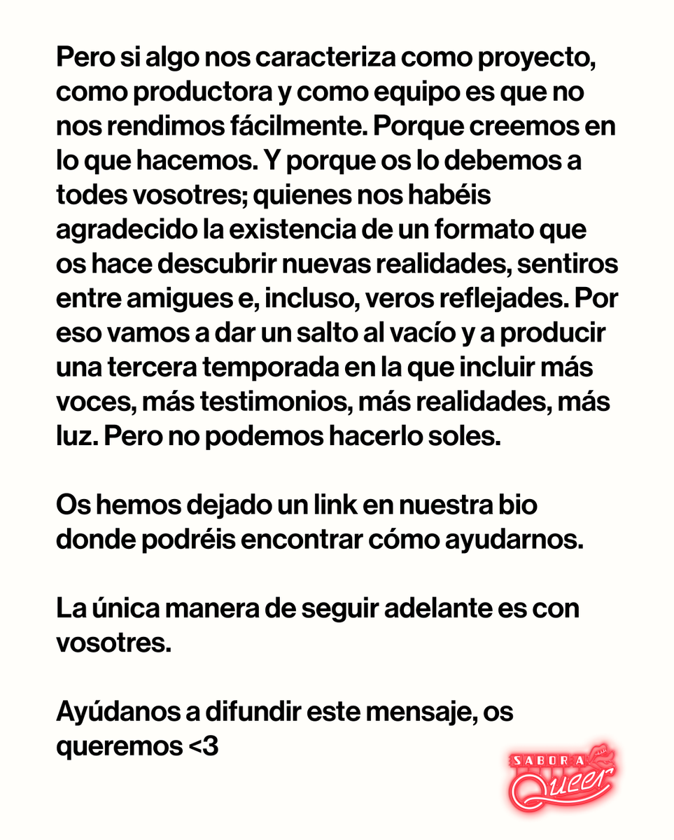 SABOR A QUEER tweet media