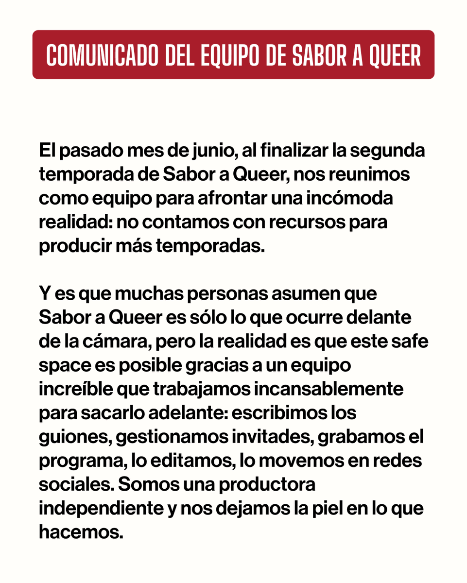 SABOR A QUEER tweet media